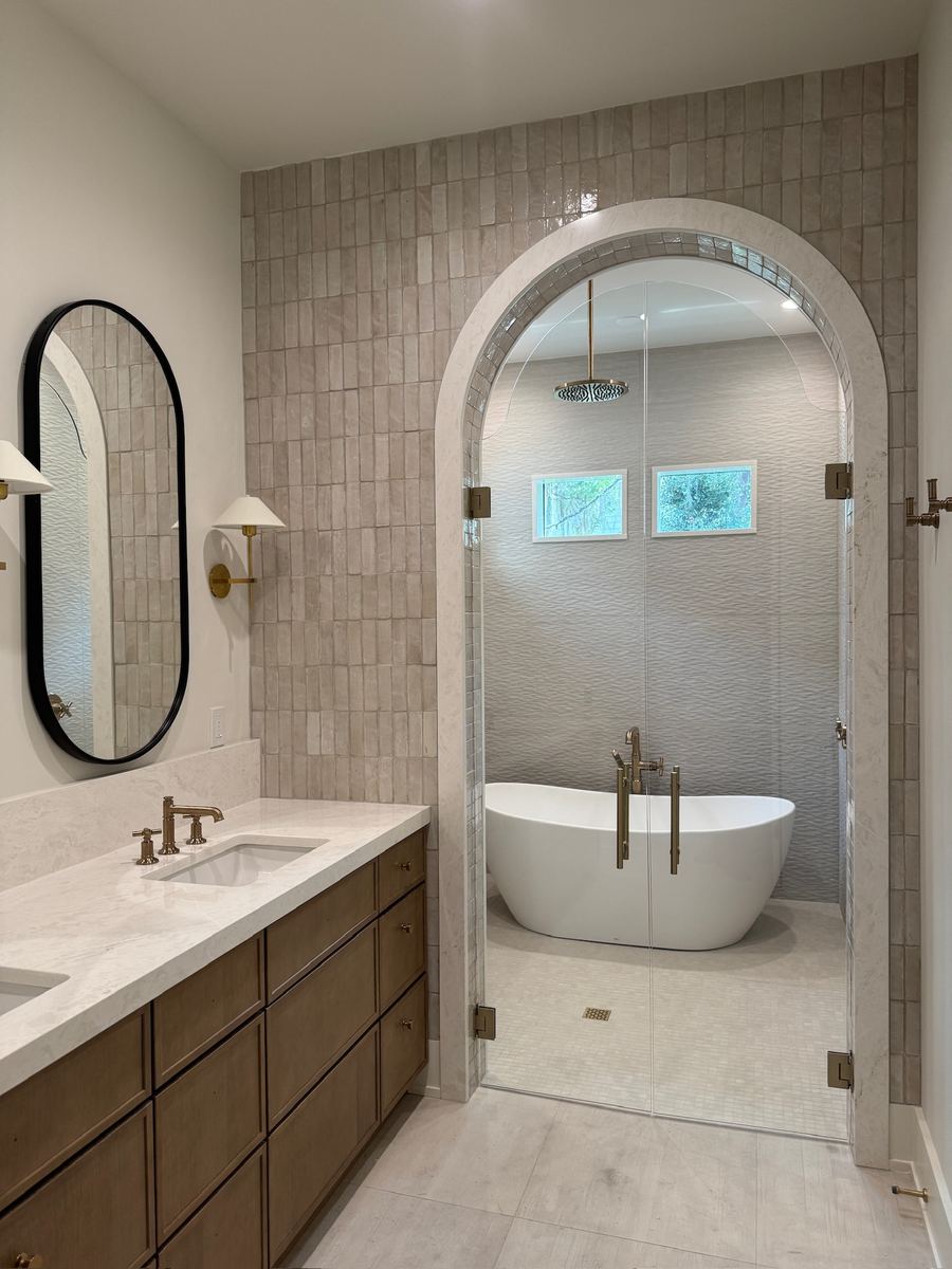 Master Shower with Zero Entery fully custom work, Fernandina Beach FL
